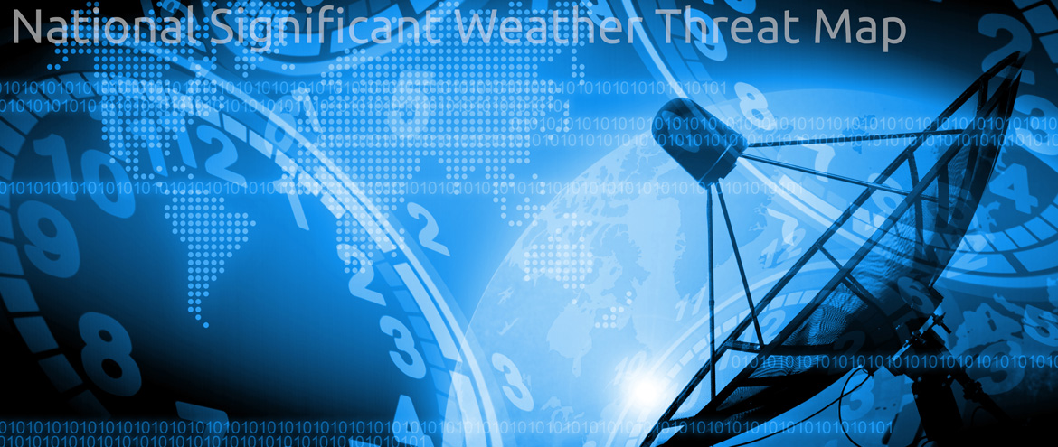 National Significant Weather Threat Map